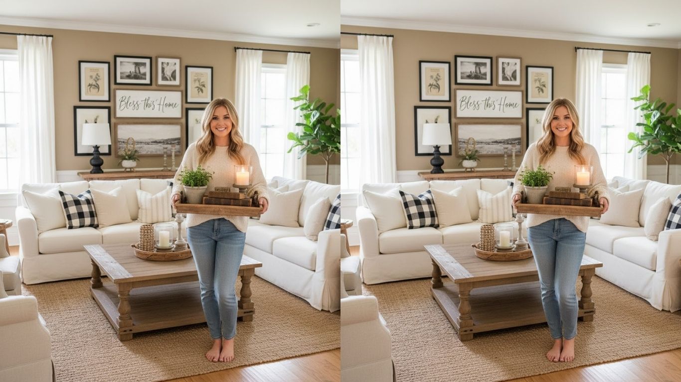 15 Farmhouse Decor Living Room Ideas to Create a Cozy, Rustic & Inviting Home