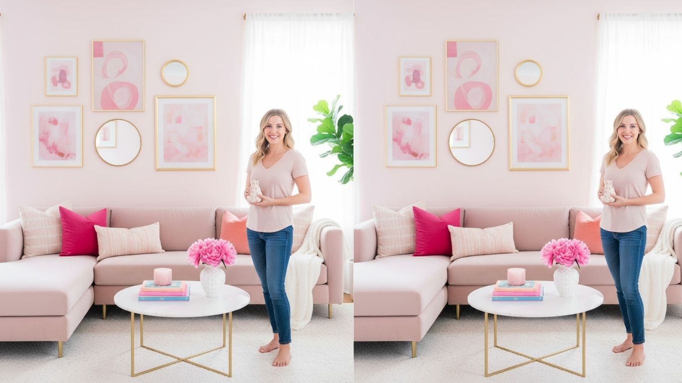 15 Pink Living Room Decor Ideas to Create a Cozy, Stylish, & Cheerful Space