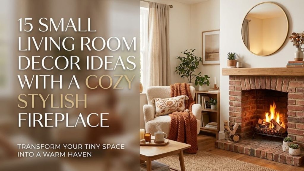 15 Small Living Room Decor Ideas 