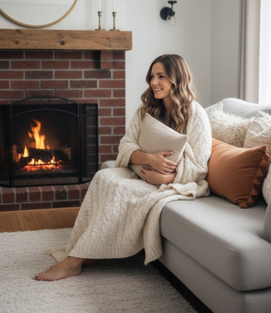 Add Texture With Pillows and Throws