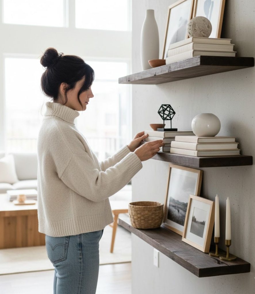  Arrange Items by Height and Shape