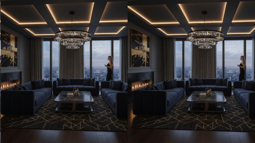 15 Dark Modern Living Room Ideas 
