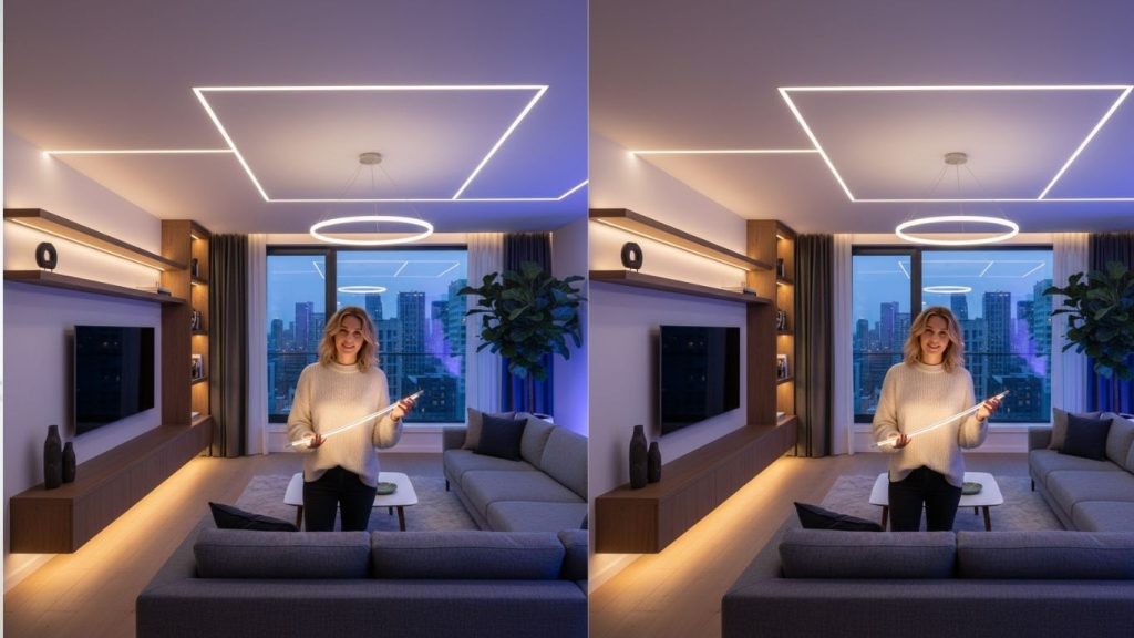 15 Living Room LED Lighting Ideas 