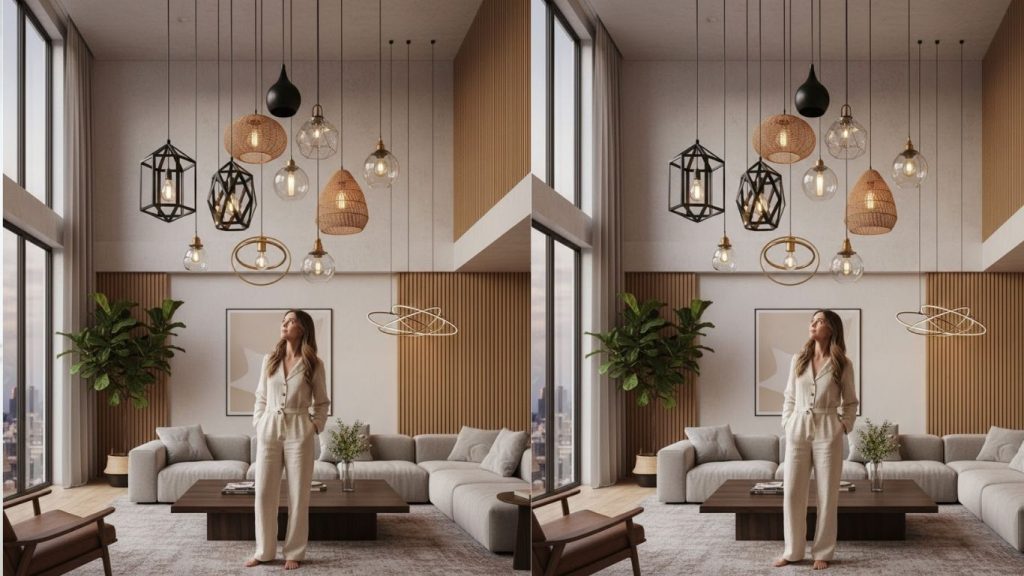 15 Living Room Pendant Lighting Ideas 