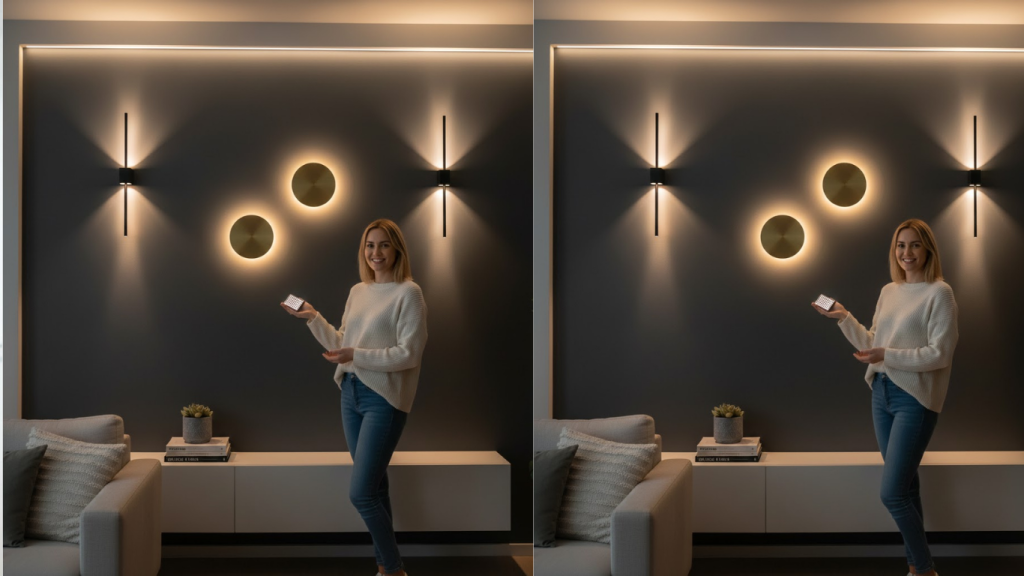 15 Living Room Wall Lighting Ideas 