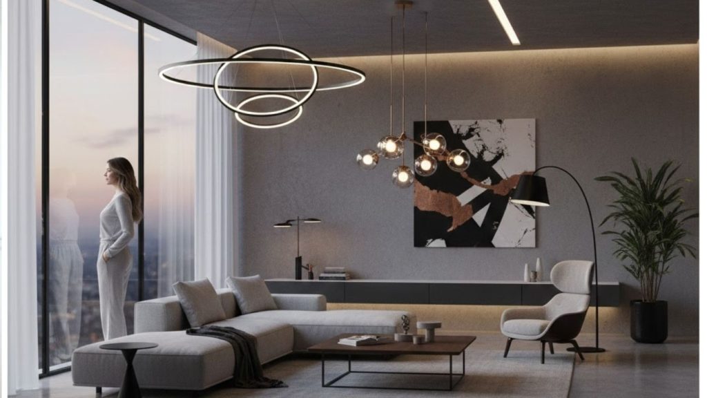 15 Modern Living Room Lighting Ideas