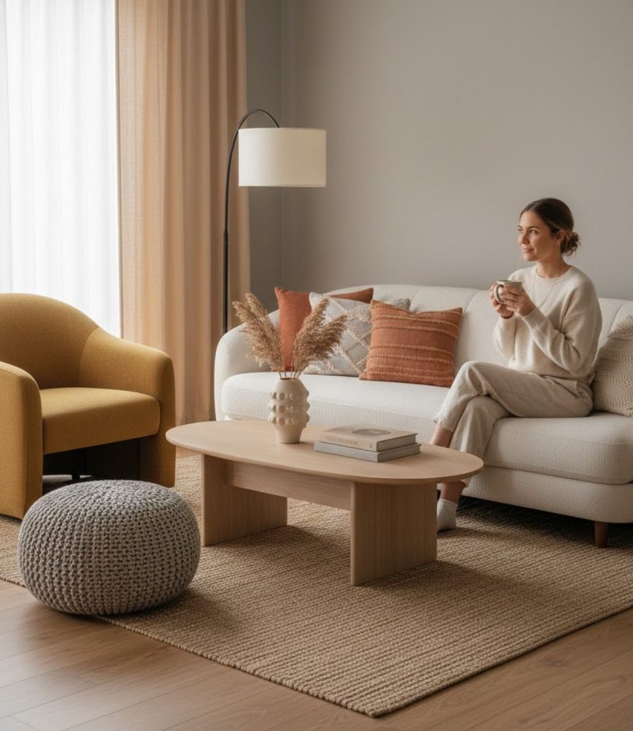 3. Curved Modern Furniture