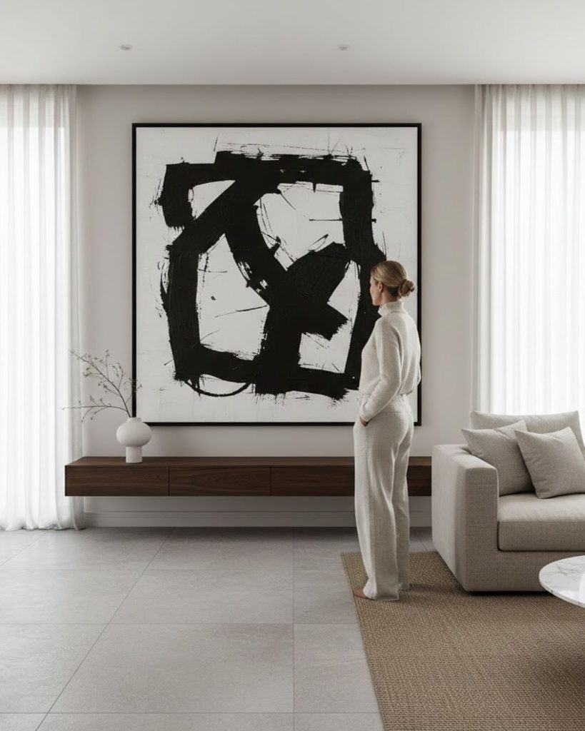 4. Use Large-Scale Artwork