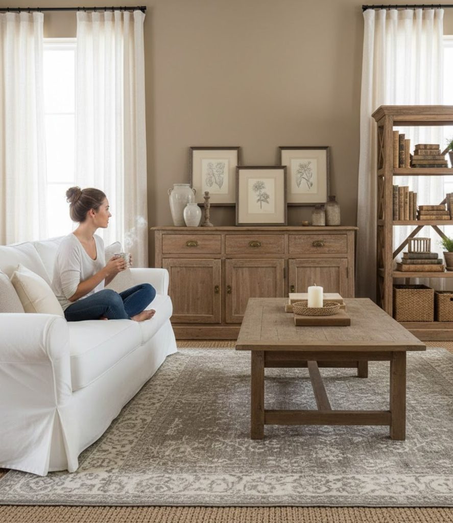 Add Farmhouse-Style Storage Pieces