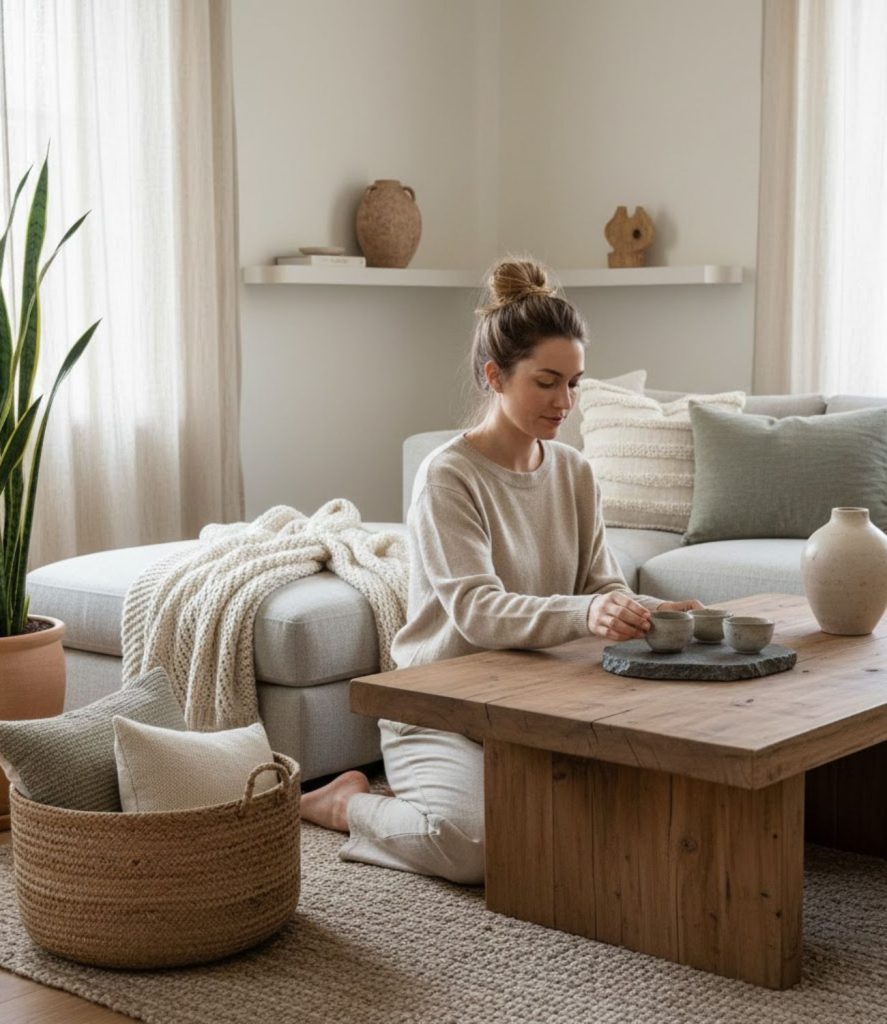 Add Stone, Clay, and Natural Textures for Earthy Depth