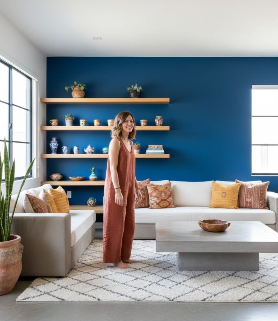 Add a Bright Accent Wall