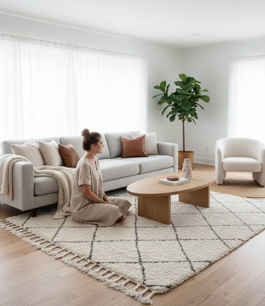 Balance Open Space with Cozy Areas