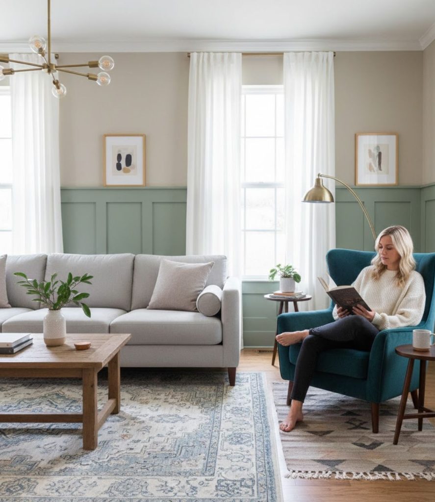 Balance Open Space with Cozy Corners