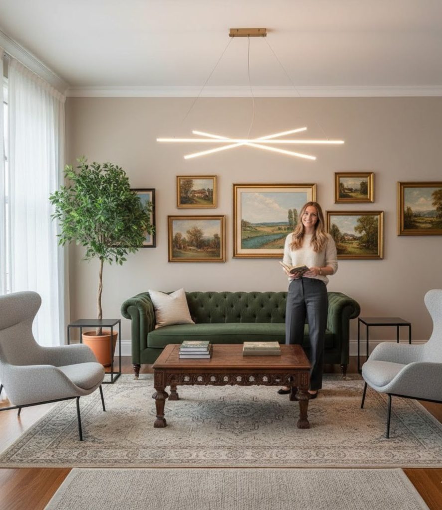 Blend Classic and Modern Furniture