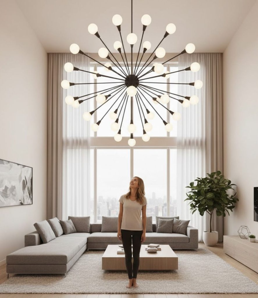Bold Statement Chandeliers for Large Open Spaces