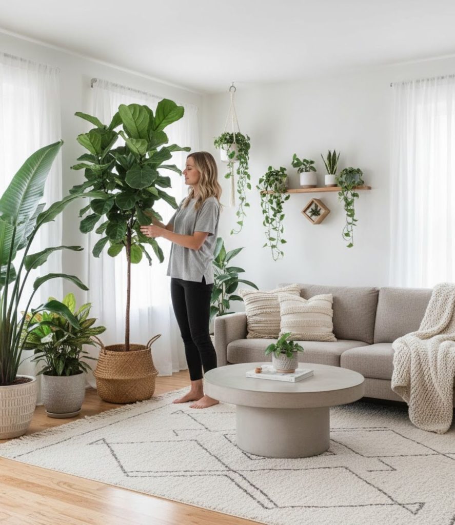 Bring in Indoor Plants