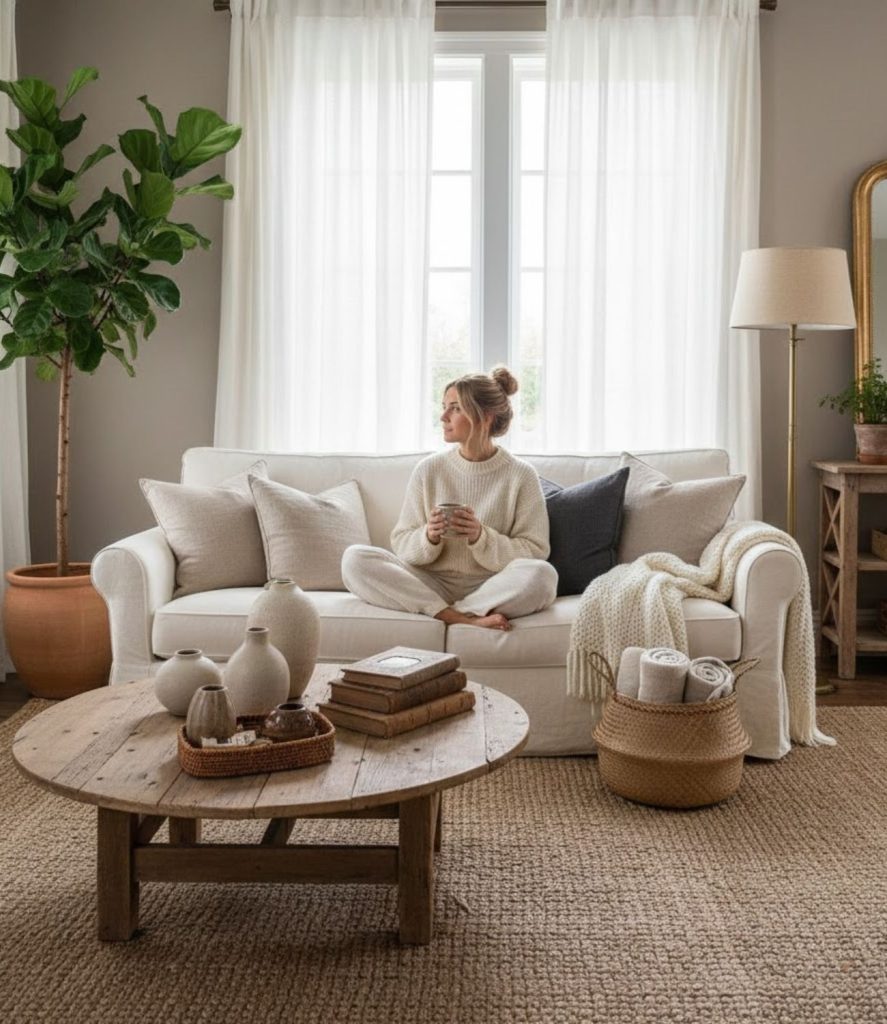 Bring in Natural Textures for Warmth and Comfort