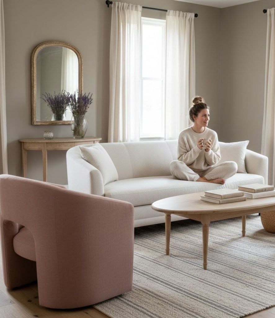 Choose Curved Furniture and Elegant Silhouettes