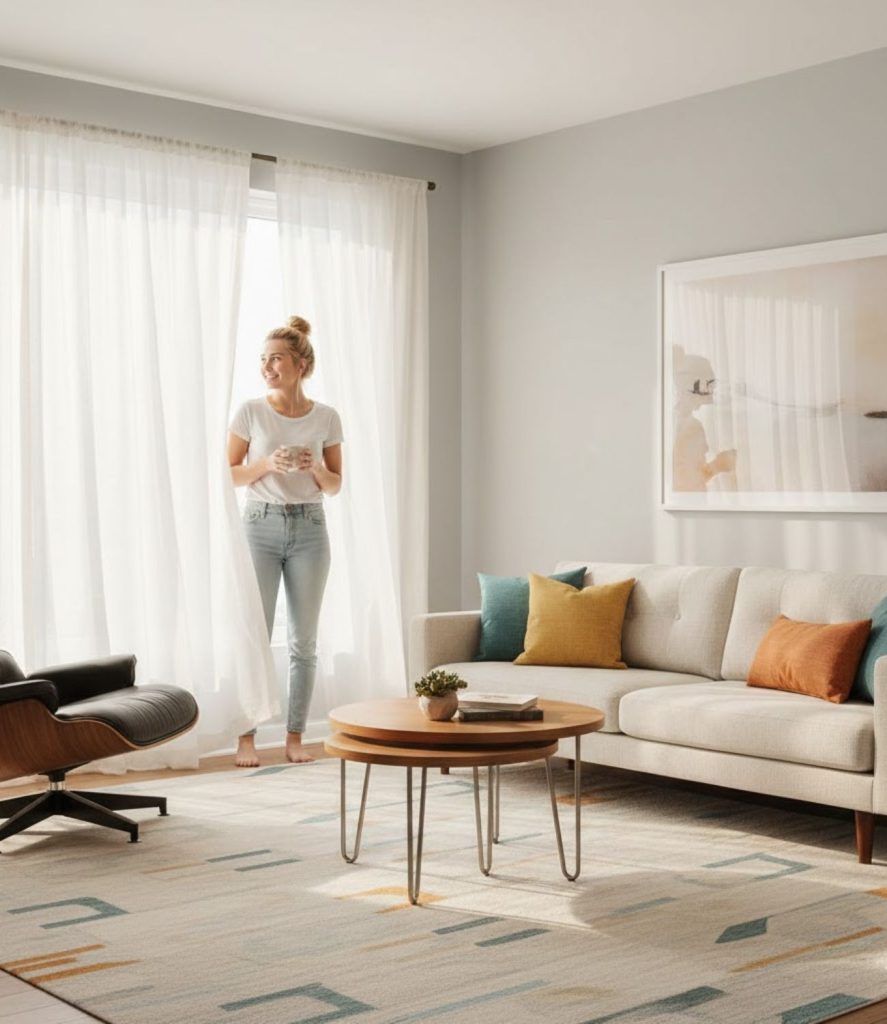 Choose Light and Airy Window Treatments