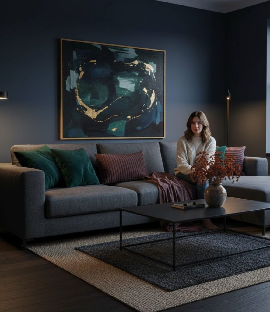 Choose Moody Color Accents for Visual Harmony