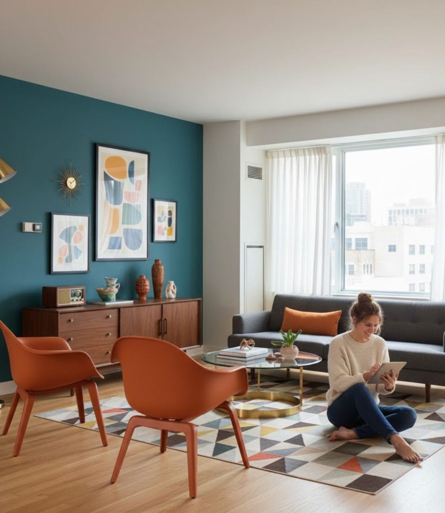 Combine Retro and Contemporary Elements