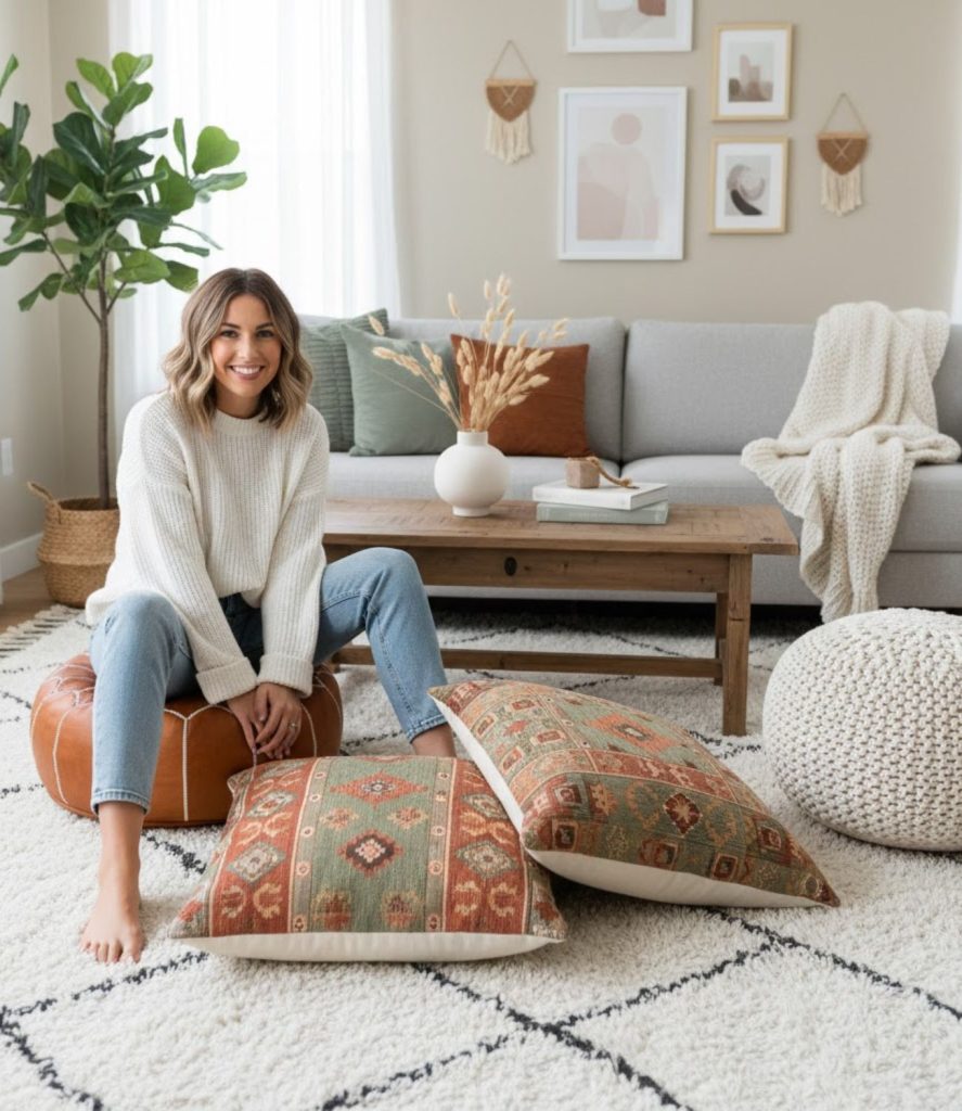 Cozy Floor Seating Arrangements