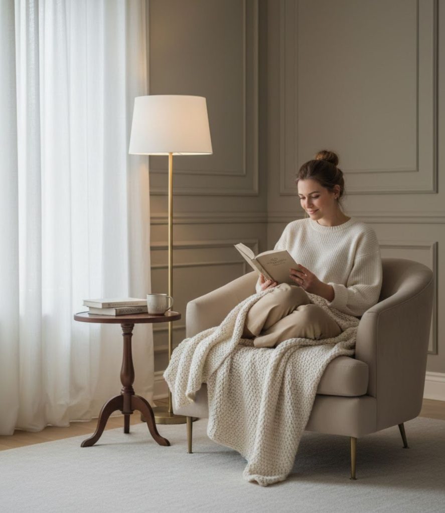 Create a Cozy Reading Corner with Classic Touches