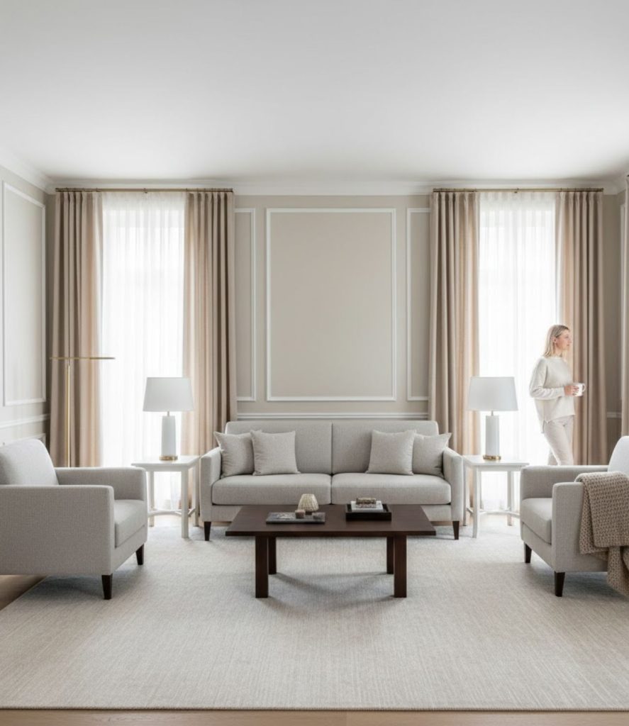 Create an Elegant Open Layout for Airy Comfort