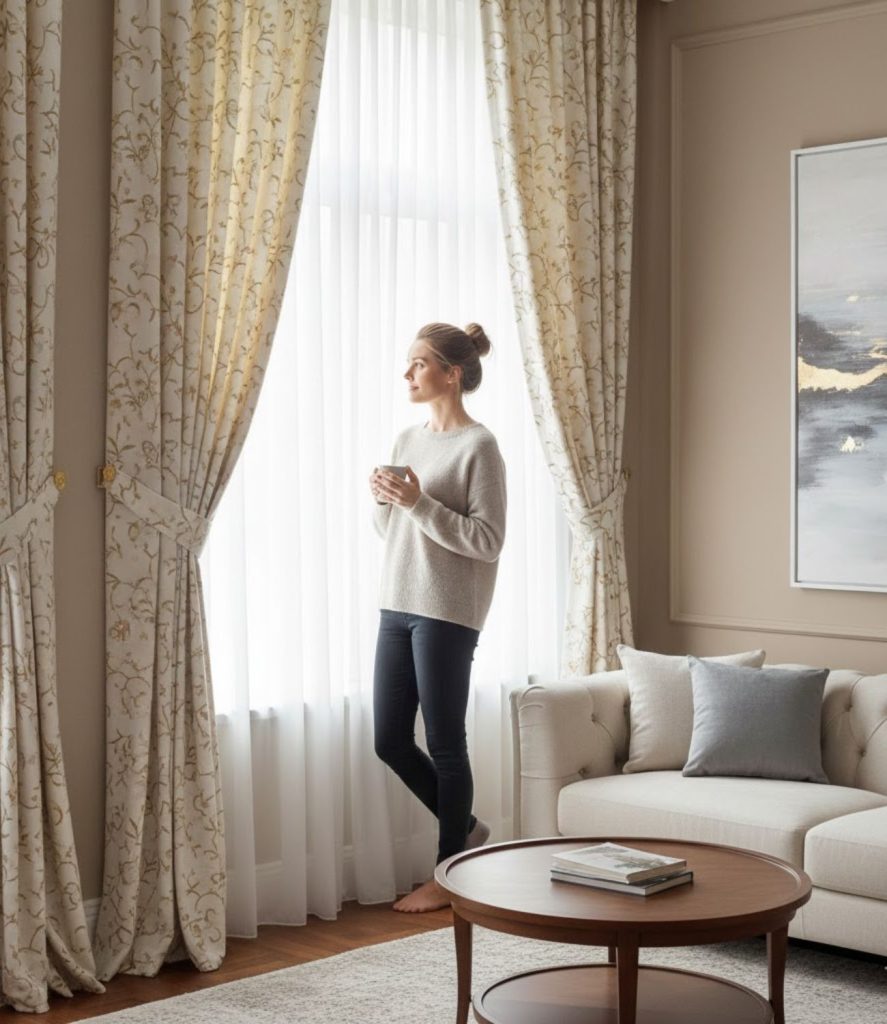 Embroidered Luxury Curtains