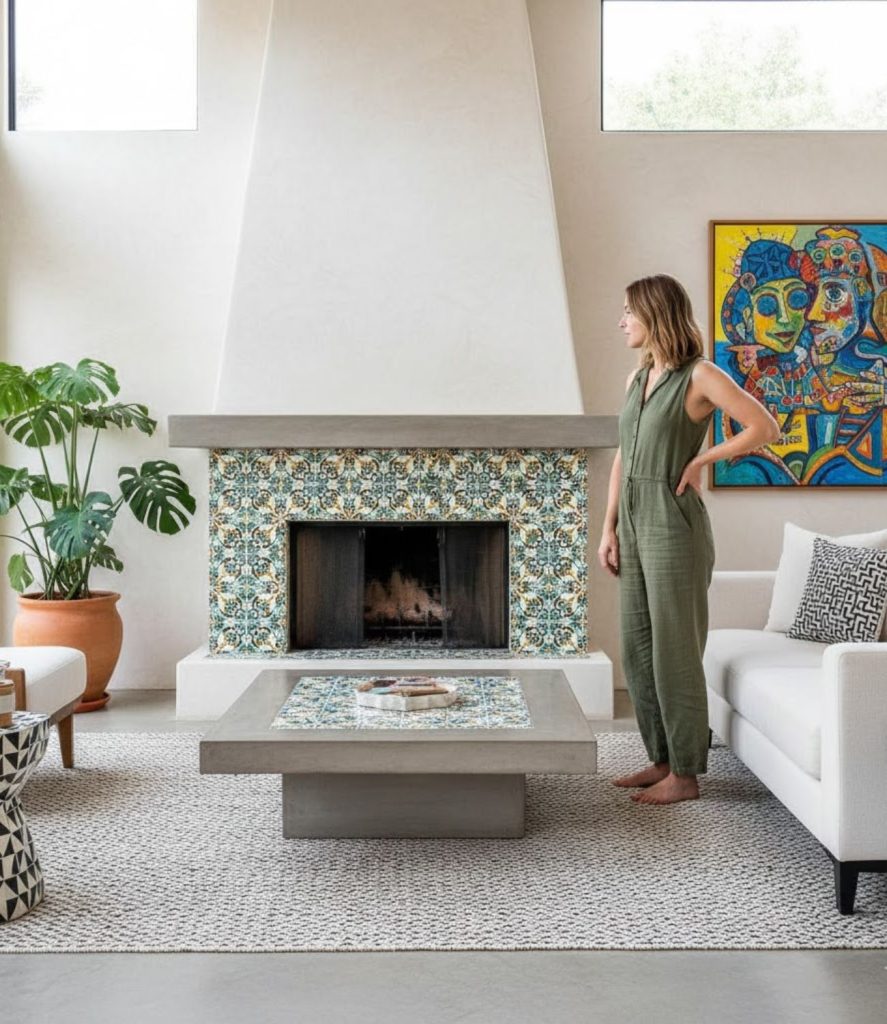 Feature Modern Tile Accents