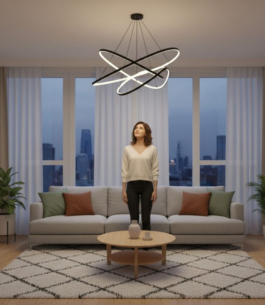 Geometric & Sculptural Lighting Fixtures