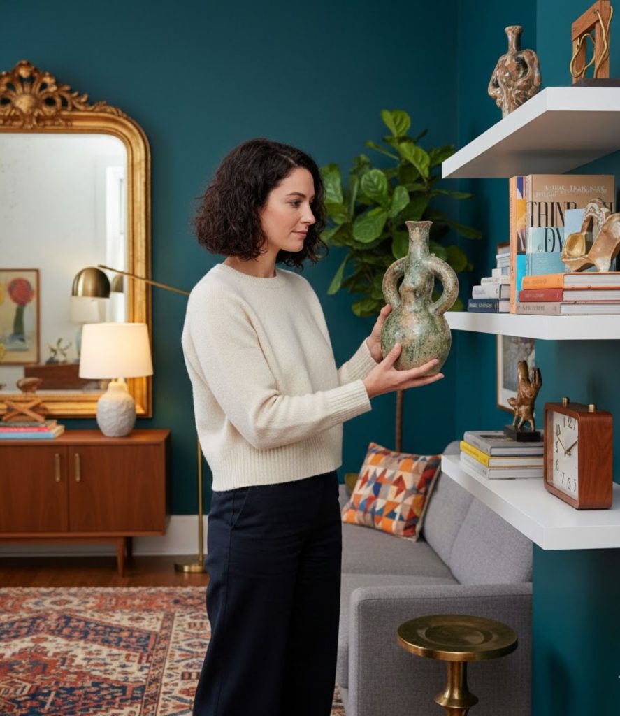 Incorporate Artistic and Unusual Decor Pieces