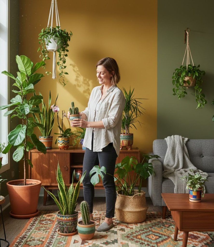 Incorporate Greenery for Freshness