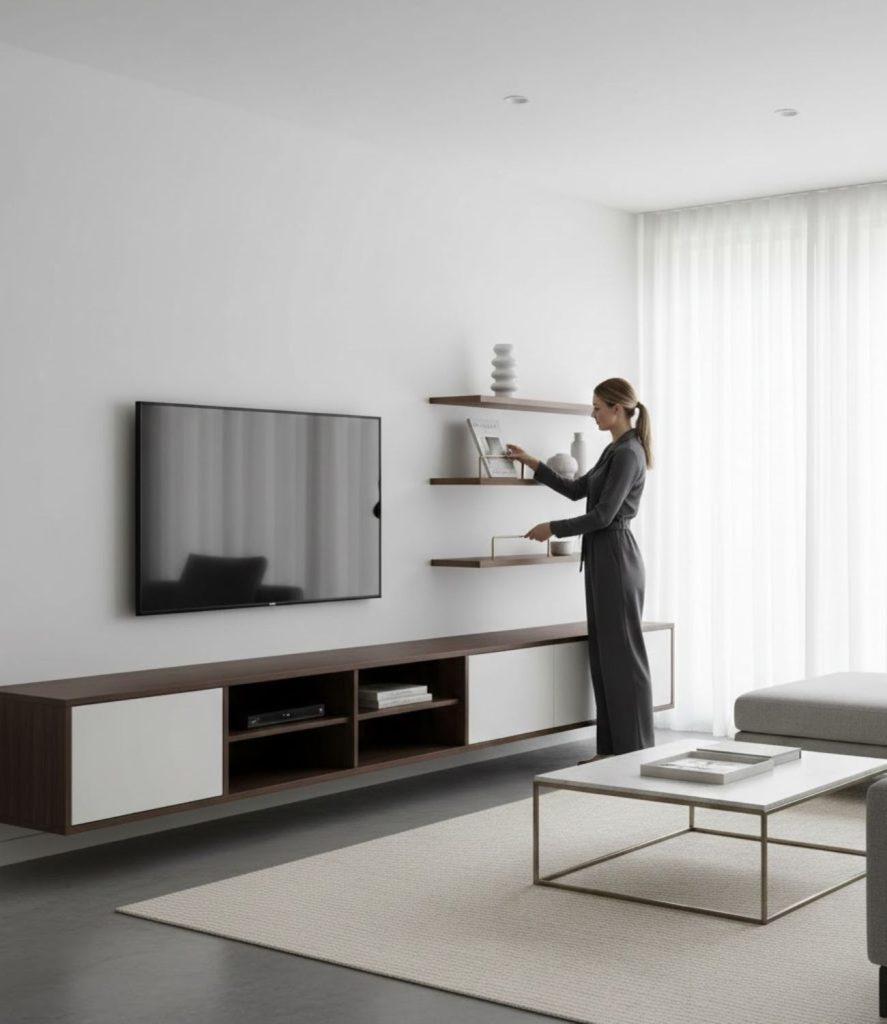 Incorporate Minimalist Storage Solutions