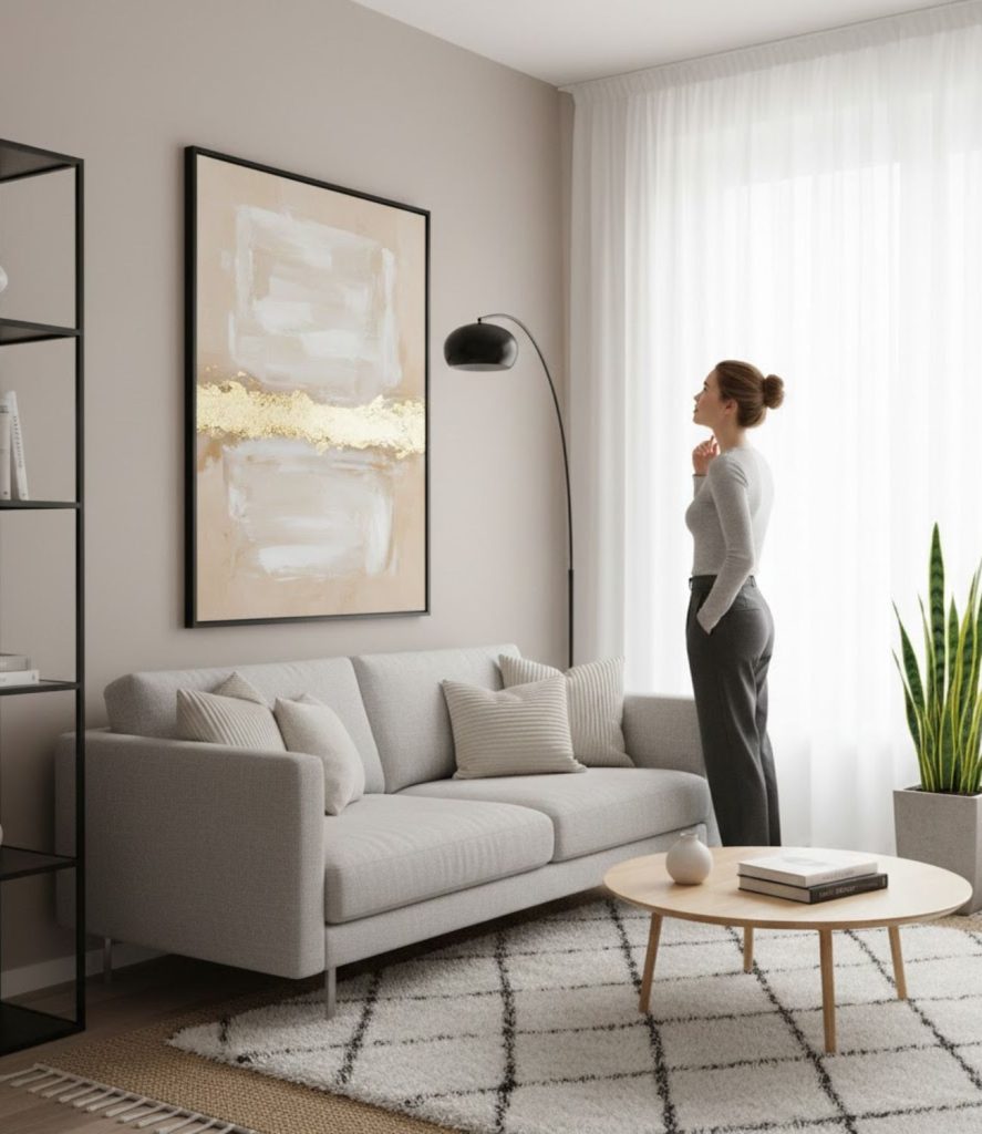 Incorporate Slim and Tall Decor Elements