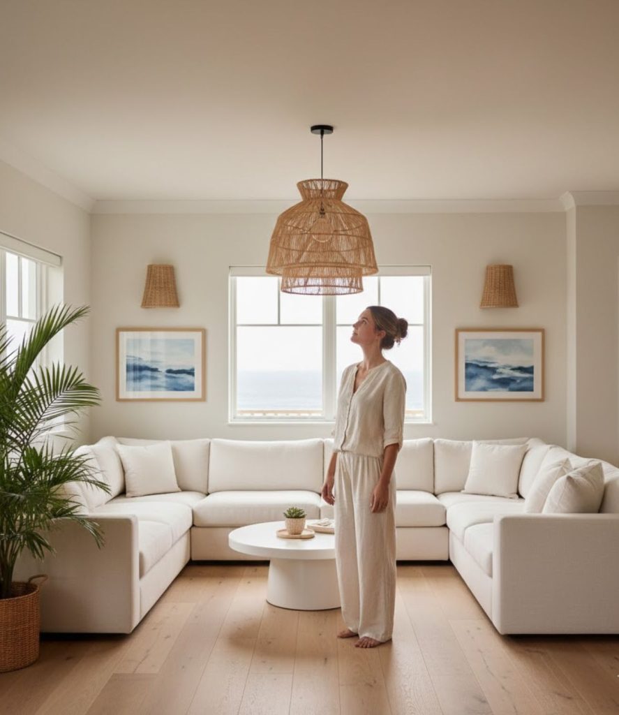 Incorporate Woven Light Fixtures