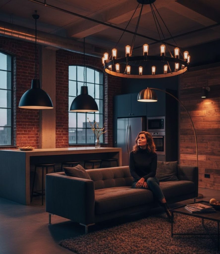 Install Large Statement Lighting