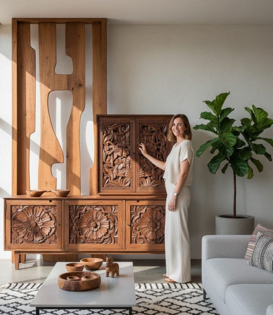 Introduce Carved Wooden Furniture or Décor