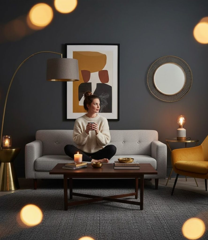 Introduce Metallic Accents for Contrast and Shine