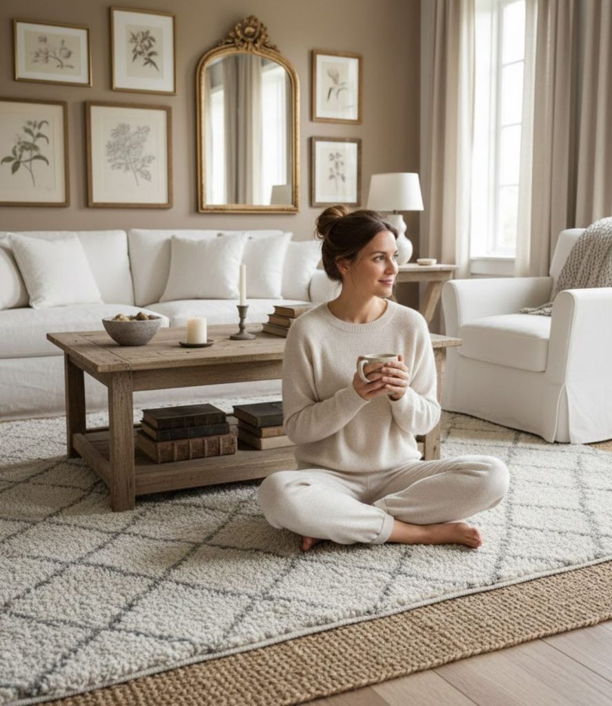 Layer Rugs for Warmth and Dimension