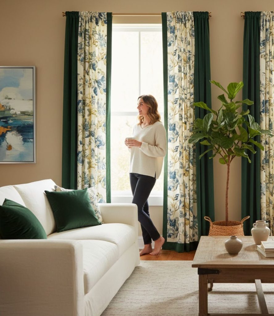 Layered Patterns with Solid Drapes