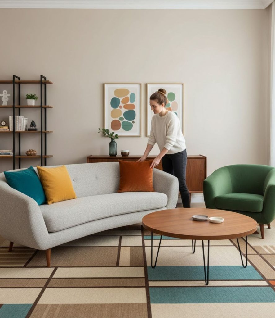 Mix Organic and Angular Shapes
