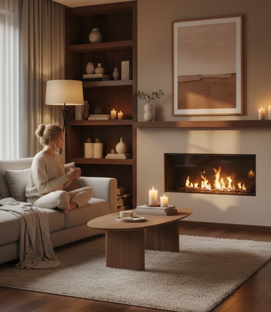 Statement Modern Fireplace