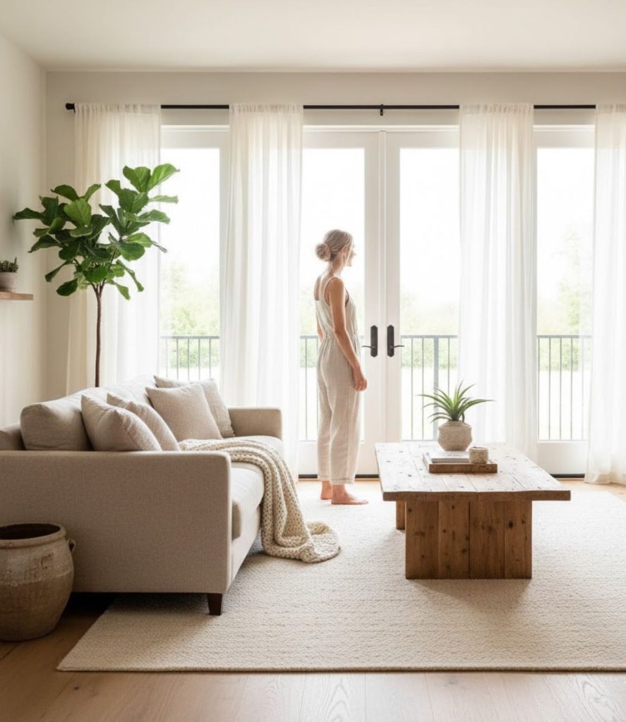 Use Large Windows and Natural Light
