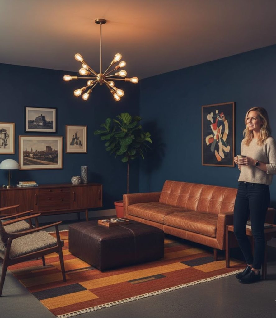 Use Leather Accents for Rich Texture