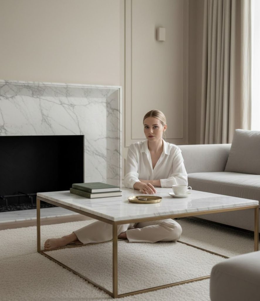  Use Marble Accents for a Luxurious Yet Modern Feel