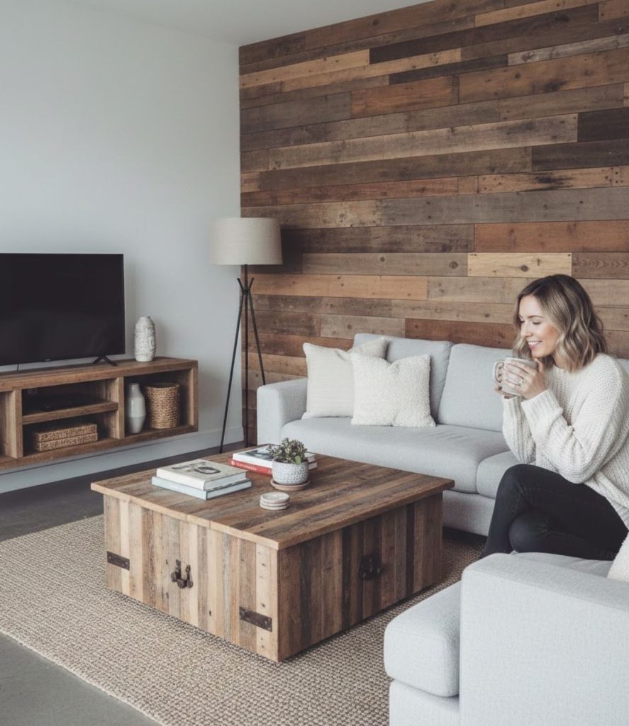 Use Reclaimed or Weathered Wood