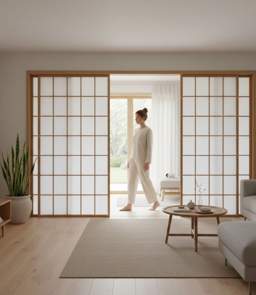 Use Sliding Doors or Open Layouts for Spaciousness