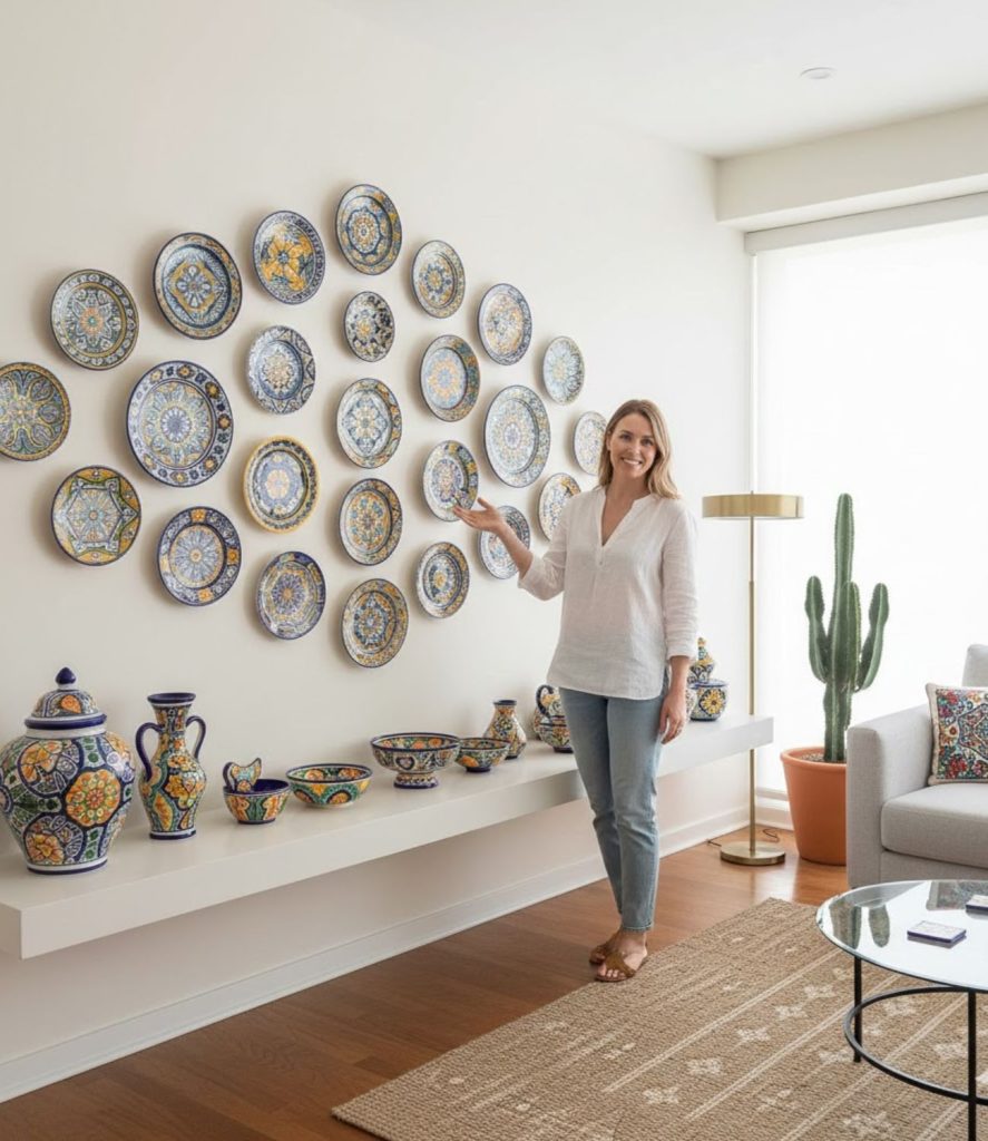 Use Talavera Accents as Art Pieces