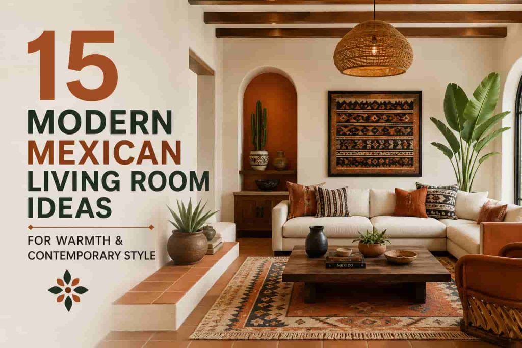 15 Modern Mexican Living Room Ideas 
